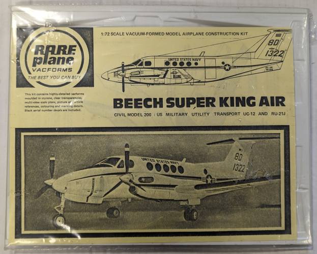 RAREPLANE 1/72 BEECH SUPER KING AIR