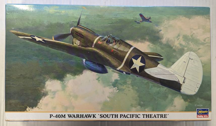 HASEGAWA 1/48 09678 P-40M WARHAWK SOUTH PACIFIC THEATRE