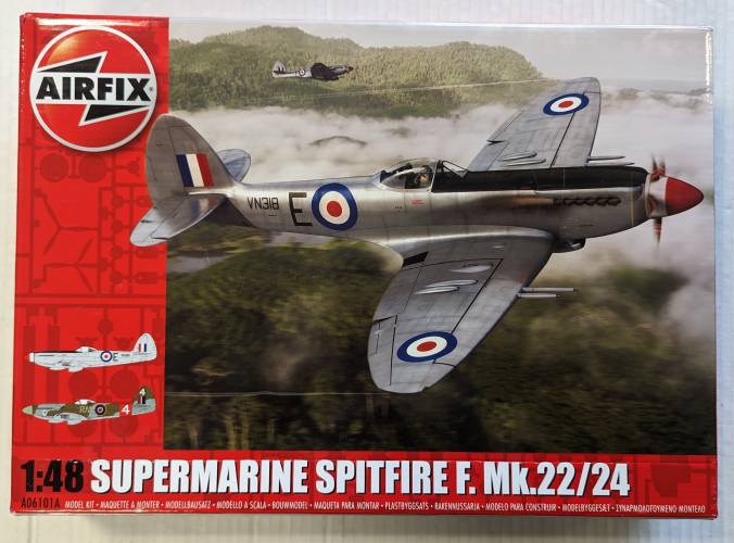 AIRFIX 1/48 06101A SUPERMARINE SPITFIRE F.MK.22/24