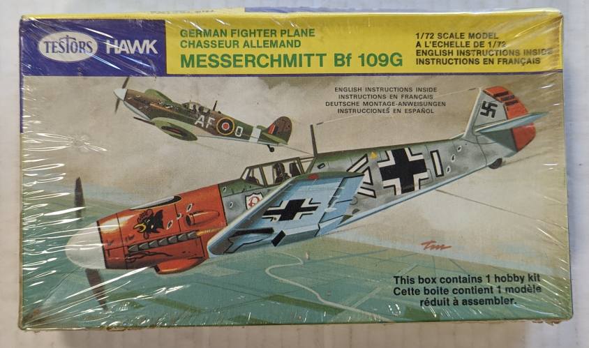 TESTORS 1/72 406 MESSERSCHMITT BF 109G
