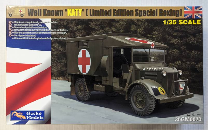GECKO MODELS 1/35 35GM0070 special edition WELL KNOWN KATY with figure
