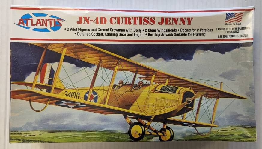 ATLANTIS 1/48 534 JN-4D CURTISS JENNY