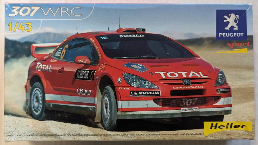 HELLER 1/43 80115 WRC 307 