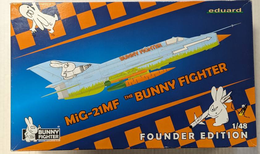 EDUARD 1/48 001 MIG-21MF THE BUNNY FIGHTER