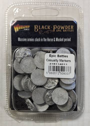 WARLORD  4011 EPIC BATTLES acw CASUALTY MARKERS