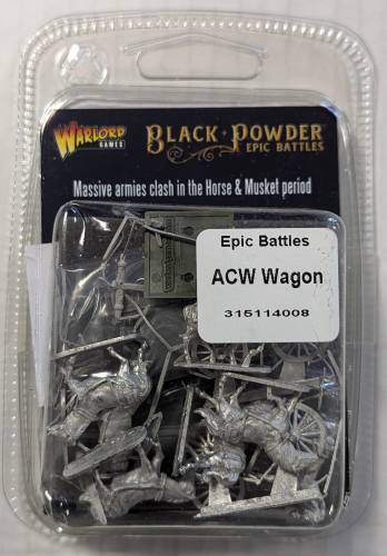 WARLORD  4008 EPIC BATTLES ACW WAGON