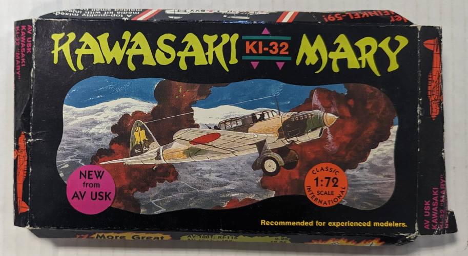 AVIATION USK 1/72 1007 KAWASAKI KI-32 MARY