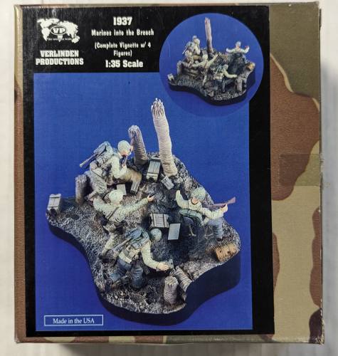 VERLINDEN PRODUCTIONS 1/35 1937 MARINES INTO THE BREACH