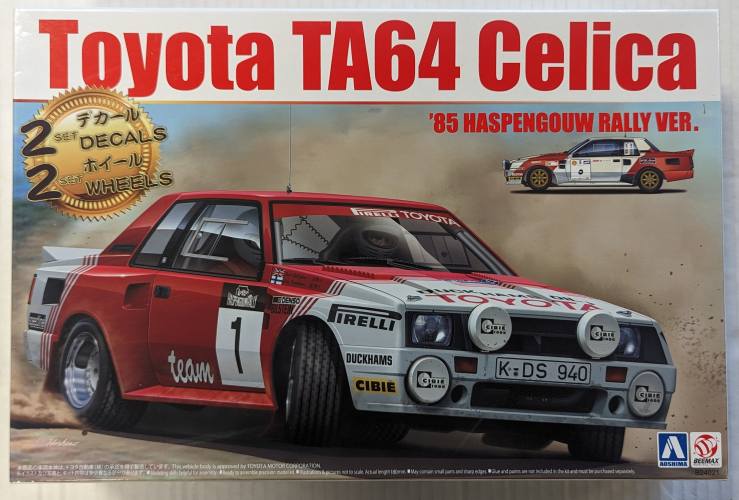 AOSHIMA 1/24 24021 TOYOTA TA64 CELICA