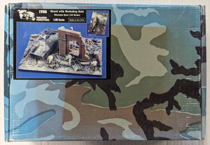 VERLINDEN PRODUCTIONS 1/35 1769 STREET WITH WORKSHOP RUIN