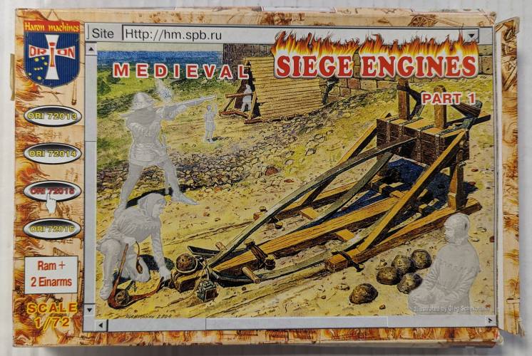ORION 1/72 72015 MEDIEVAL SIEGE MACHINES