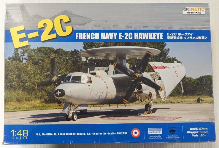 KINETIC 1/48 48015 FRENCH NAVY E-2C HAWKEYE