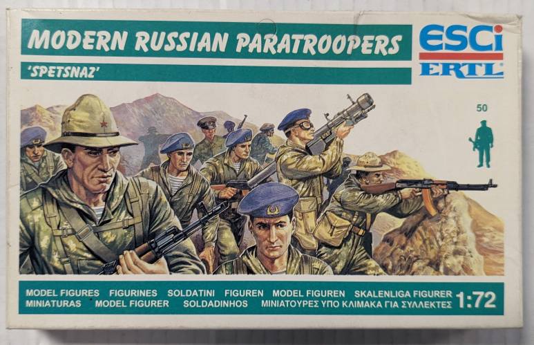 ESCI 1/72 P-240 MODERN RUSSIAN PARATROOPS
