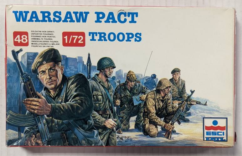 ESCI 1/72 242 WARSAW PACT TROOPS