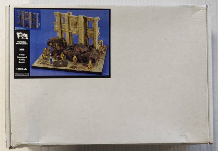 VERLINDEN PRODUCTIONS 1/35 2446 GERMAN GOVERNMENTAL BUILDING