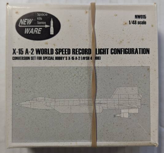 NEW WARE  1/48 NW015 X-15 A-2 WORLD SPEED RECORD LIGHT CONFIGURATION CONVERSION