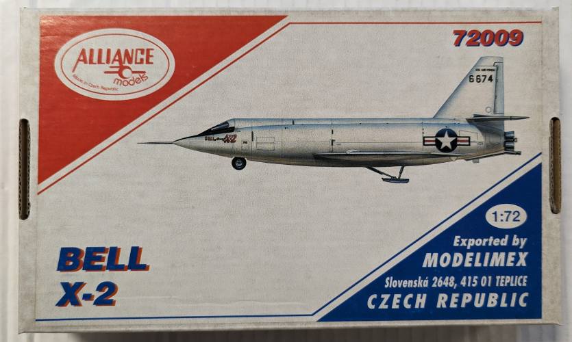 ALLIANCE MODELS 1/72 72009 BELL X-2