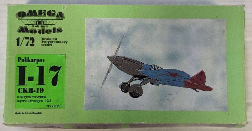 OMEGA 1/72 72032 POLIKARPOV I-17 CKB-19