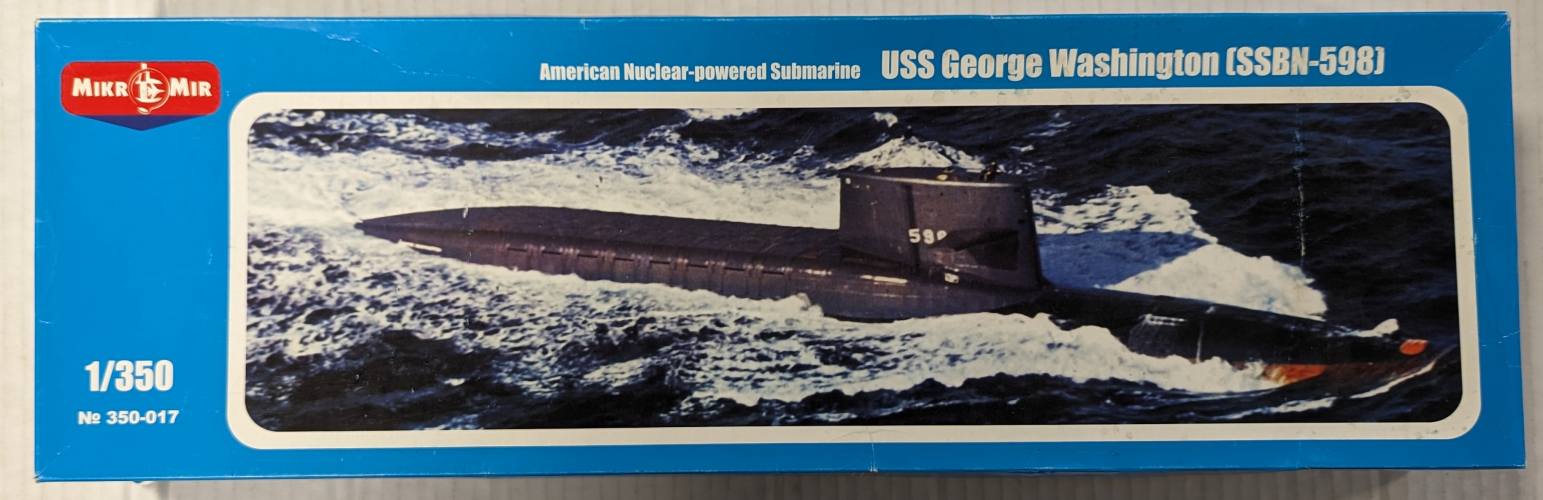 MICRO-MIR 1/350 350017 USS GEORGE WASHINGTON