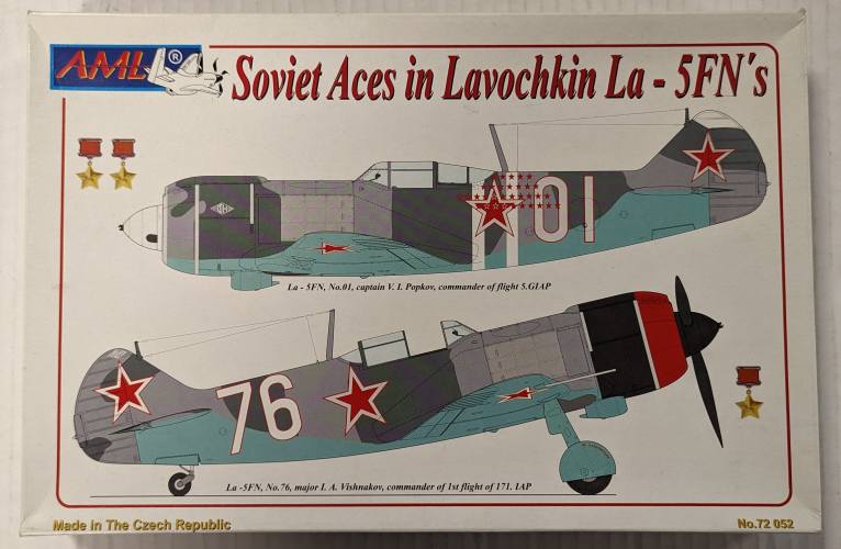 AML 1/72 72052 SOVIET ACES IN LAVOCHKIN LA-5FNS