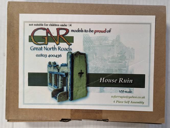 GREAT NORTH ROADS 1/35 HOUSE RUIN