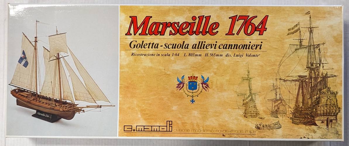 MAMOLI 1/64 MV25 MARSEILLE 1764