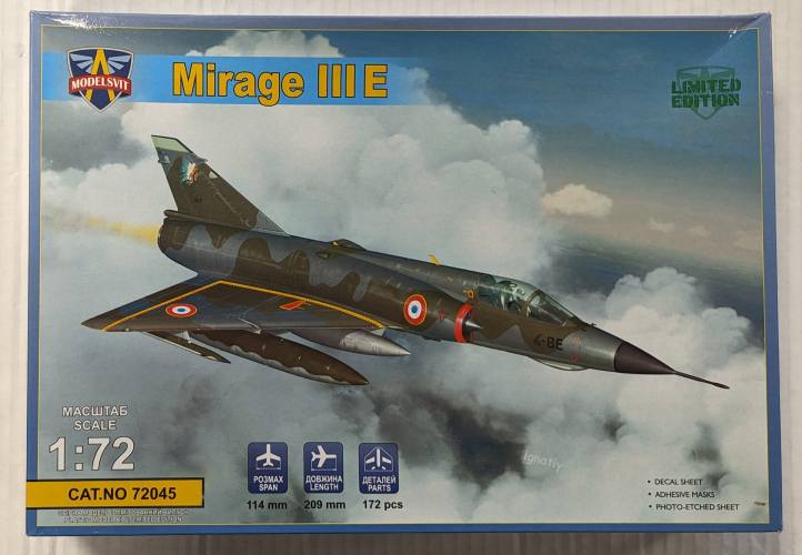 MODELSVIT 1/72 72045 MIRAGE III E