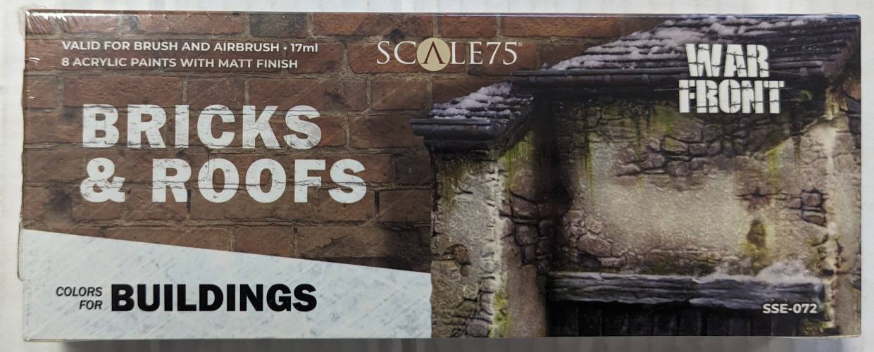 SCALE 75  SSE072 BRICKS   ROOFS
