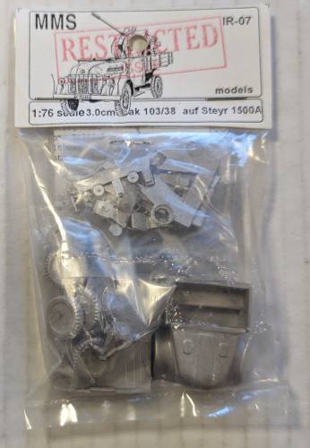 MMS 1/76 IR-07 SCALE 3.0CM PAK 103/38 AUF STEYR 1500A
