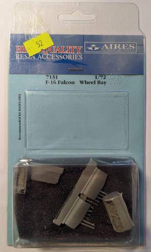 AIRES HOBBY MODELS 1/72 7131 F-16 FALCON WHEEL BAY