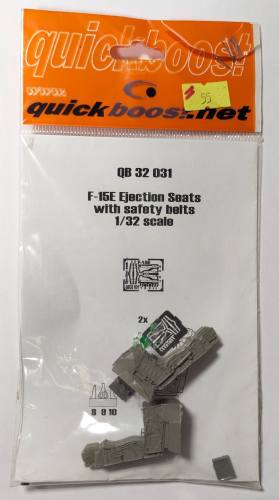 QUICKBOOST.NET 1/32 32031 A-1 SKYRAIDER SEAT WITH SAFETY BELTS
