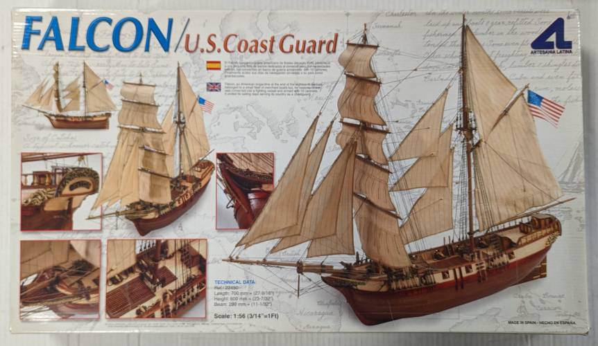 ARTESANIA LATINA 1/56 22450 FALCON U.S. COAST GUARD  UK SALE ONLY 