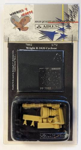 AIRES HOBBY MODELS 1/72 7092 WRIGHT R-1820 CYCLONE