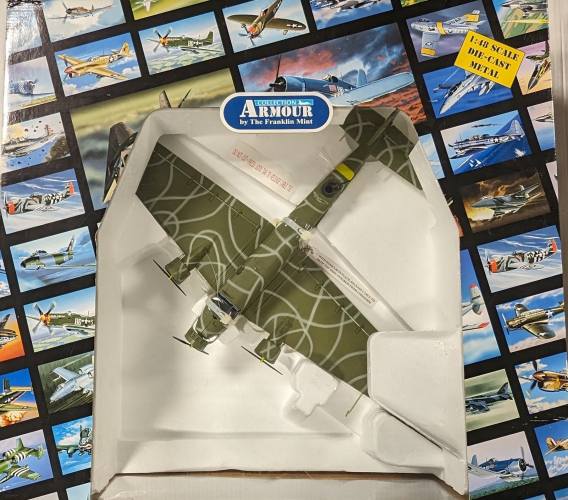 FRANKLIN MINT 1/48 638 JUNKERS JU-52 RUSSIAN FRONT  UK SALE ONLY 