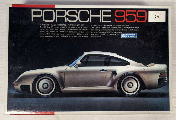 GUNZE SANGYO 1/24 G134 PORSCHE 959