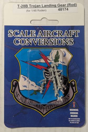 SCALE AIRCRAFT CONVERSIONS  1/48 48174 T-28B TROJAN LANDING GEAR