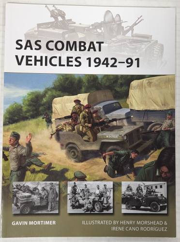 OSPREY  NEW VANGUARD 295. SAS COMBAT VEHICLES 1942-91