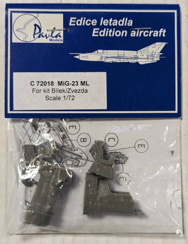 PAVLA 1/72 72018 MIG-23 ML FOR ZVEZDA/BILEK