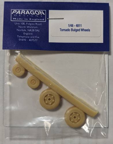 PARAGON 1/48 4811 TORNADO BULGED WHEELS
