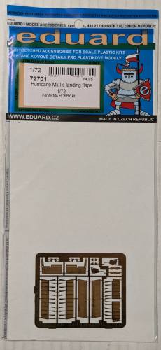 EDUARD 1/72 72701 HURRICANE MK.IIC LANDING FLAPS
