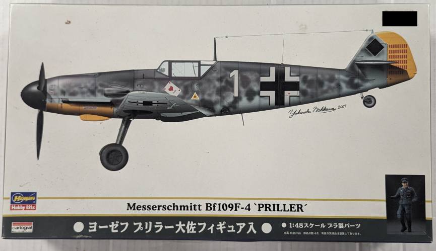 HASEGAWA 1/48 SP256 MESSERSCHMITT BF109F-4 PRILLER