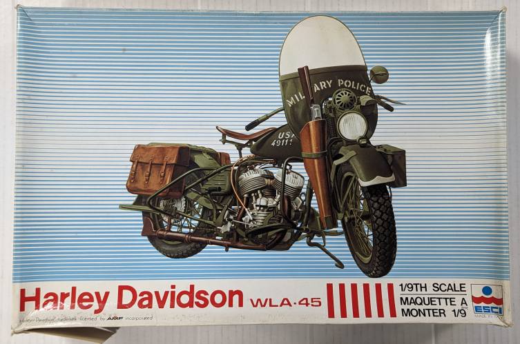 ESCI 1/9 7002 HARLEY DAVIDSON WLA.45