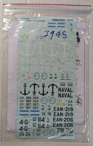 CONDOR 1/48 3945. 48055 ARGENTINE AT-6 TEXAN / TF9J COUGAR