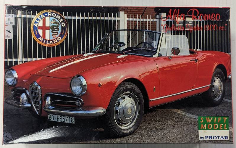 PROTAR 1/24 224 ALFA ROMEO GIULIETTA SPIDER 1300CC