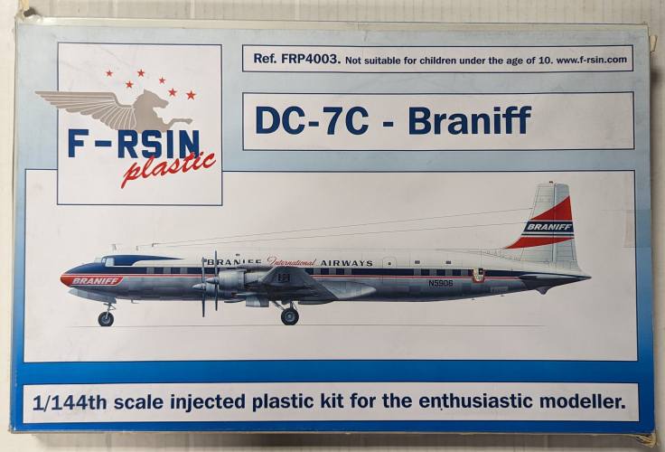 F-RSIN 1/144 4003 DC-7C BRANIFF