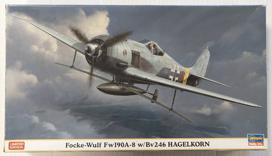 HASEGAWA 1/48 09933 FOCKE WULF FW190A-8 W/BV246 HAGELKORN