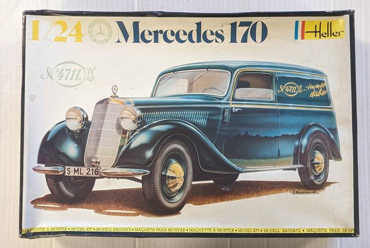 HELLER 1/24 736 MERCEDES 170