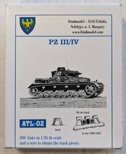 FRIULMODEL 1/35 ATL-02 PZ III/IV