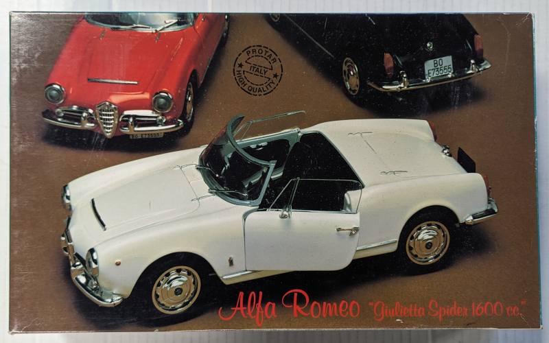 PROTAR 1/24 231 ALFA ROMEO GIULIETTA SPIDER 1600CC