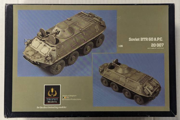TROPHY MODELS  1/35 20007 SOVIET BTR 60 A.P.C.